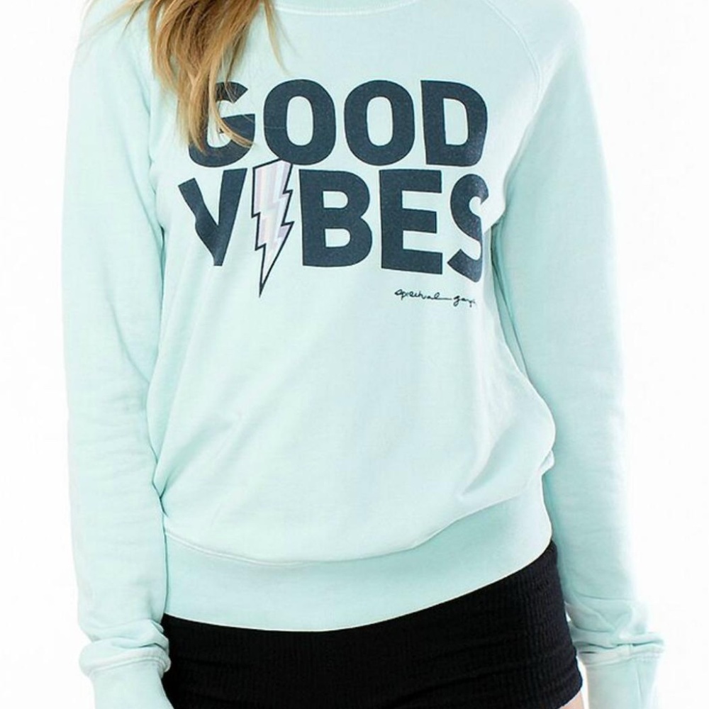 Spiritual Gangster Good Vibes sweatshirt